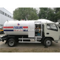 Dongfeng 3000L 2 тонны LPG Tanker Truck